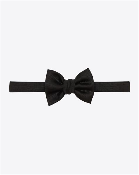 ysl vintage tie|YSL bow tie.